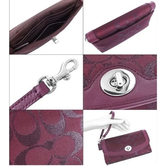 NWT🔥🩶Coach Wristlet - Picture 3 of 5